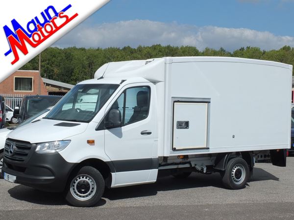 2019 (19) Mercedes-Benz Sprinter 314 CDI 140PS Refrigerated Chiller Box Fridge Van, L2, Euro 6, Chilled For Sale In Sutton In Ashfield, Nottinghamshire