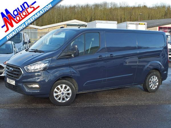 2020 (20) Ford Transit Custom 300 TDCi 170PS Limited AUTOMATIC, Euro 6 (LWB, Low Roof) Panel Van, Air Con For Sale In Sutton In Ashfield, Nottinghamshire