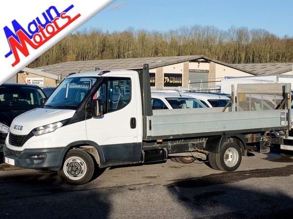 2021 (21) Iveco Daily 35C14, DROPSIDE with TAIL LIFT & AIR CON, DRW, 136PS, 2.3l Euro 6 For Sale In Sutton In Ashfield, Nottinghamshire