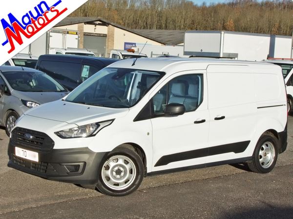 2020 (70) Ford Transit Connect 240 TDCi 100PS Leader, Euro 6, LWB Small Panel Van, Bluetooth, DAB, S/S For Sale In Sutton In Ashfield, Nottinghamshire