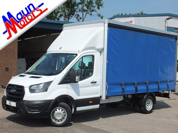 2022 (22) Ford Transit T350 EcoBlue 130PS Leader L4 CURTAIN-SIDER For Sale In Sutton In Ashfield, Nottinghamshire