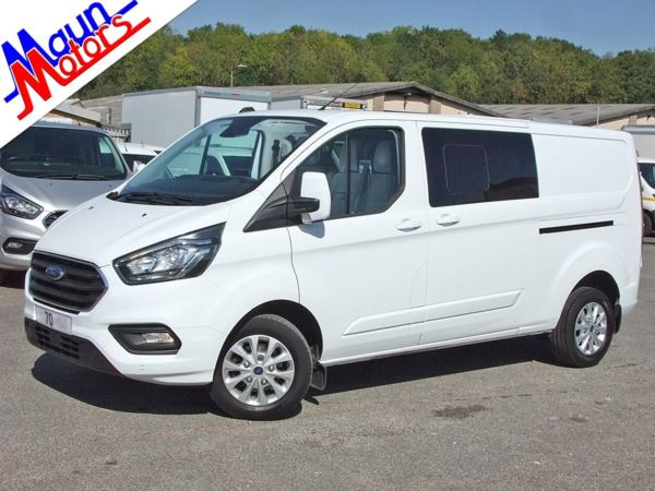 2020 (70) Ford Transit Custom 320 TDCi 130PS Limited, Double Cab-In Van, 6 Seat CREW VAN, Euro 6, A/Con For Sale In Sutton In Ashfield, Nottinghamshire