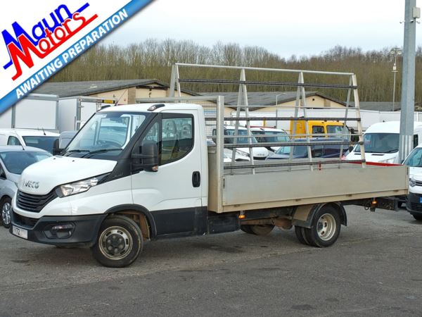 2022 (72) Iveco Daily 35C14 DRW, Euro 6, DROPSIDE with GLASS FRAIL & AIR CON, Cruise, Bluetooth For Sale In Sutton In Ashfield, Nottinghamshire