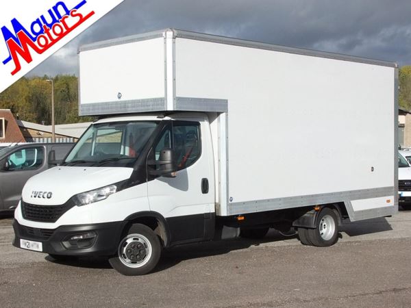 2021 (21) Iveco Daily 35C14 DROPWELL Removals Box Van, Euro 6, Air Con DRW, B/tooth, 1 Owner, FSH For Sale In Sutton In Ashfield, Nottinghamshire