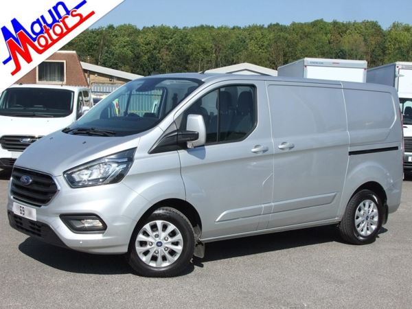 2019 (69) Ford Transit Custom 300 TDCi 130PS Limited, Euro 6, SWB, Low Roof Panel Van, A/Con, Cruise, DAB For Sale In Sutton In Ashfield, Nottinghamshire
