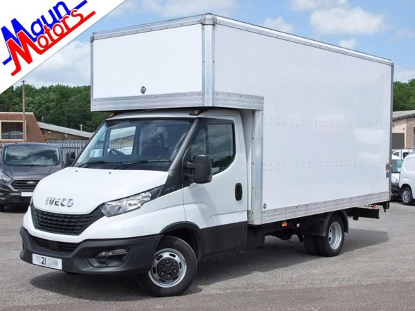 2021 (21) Iveco Daily 35C14 DRW, LUTON Box Van +TAIL LIFT & AIR CON, DRW, Euro 6, 1 Owner, FSH For Sale In Sutton In Ashfield, Nottinghamshire