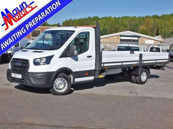 2021 (71) Ford Transit T350 EcoBlue 130PS L5 17 foot XL DROPSIDE with AIR CON, DRW, Euro 6, DRW For Sale In Sutton In Ashfield, Nottinghamshire