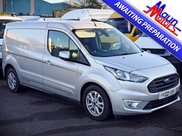 2022 (22) Ford Transit Connect 250, 120PS Limited L2 Euro 6 LWB High Payload Small Panel Van, Air Con For Sale In Sutton In Ashfield, Nottinghamshire