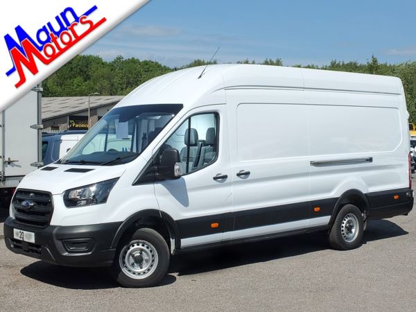2020 (20) Ford Transit T350 EcoBlue 130PS Leader L4H3 JUMBO Euro 6 (LWB EL, High Roof) Panel Van For Sale In Sutton In Ashfield, Nottinghamshire