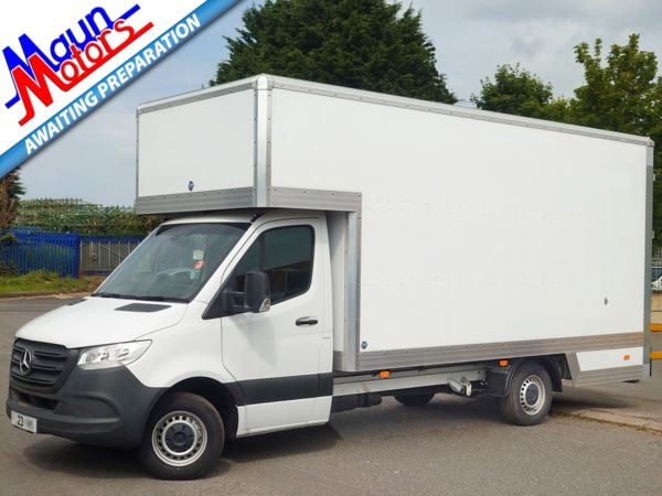 2023 (23) Mercedes-Benz Sprinter 315 CDI 'Progressive' Euro 6, 150PS, 15ft 11in DROPWELL Luton Removals Van For Sale In Sutton In Ashfield, Nottinghamshire