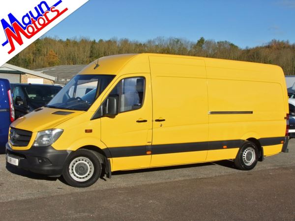 2018 (18) Mercedes-Benz Sprinter 314 CDI BlueTEC 140PS Euro 6, LWB, High Roof Jumbo Sized Panel Van, Air Con For Sale In Sutton In Ashfield, Nottinghamshire