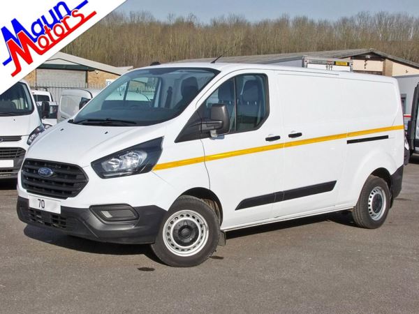 2020 (70) Ford Transit Custom 340 TDCi 130PS 'Leader', Euro 6, LWB, Low Roof Panel Van, Bluetooth, DAB For Sale In Sutton In Ashfield, Nottinghamshire