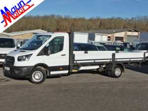 2021 21 Ford Transit T350 EcoBlue 130PS L5 17ft XL DROPSIDE with AIR CON, DRW, Euro 6, B/tooth 2 Doors Dropside