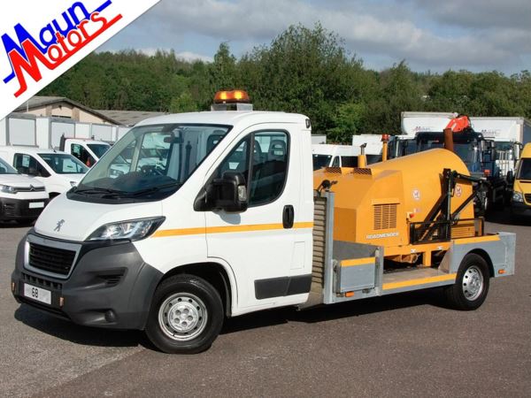 2018 (68) Peugeot Boxer 335 BlueHDi 160PS Euro 6, Start/Stop Road Repair Vehicle, Air Con, LWB, DAB For Sale In Sutton In Ashfield, Nottinghamshire
