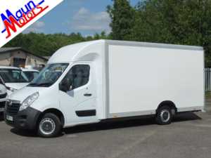 2018 68 Vauxhall Movano F3500 CDTi 130PS L3H1 Low-Floor Step-In LUTON Box Van with AIR CON, Euro 6 3 Doors Luton