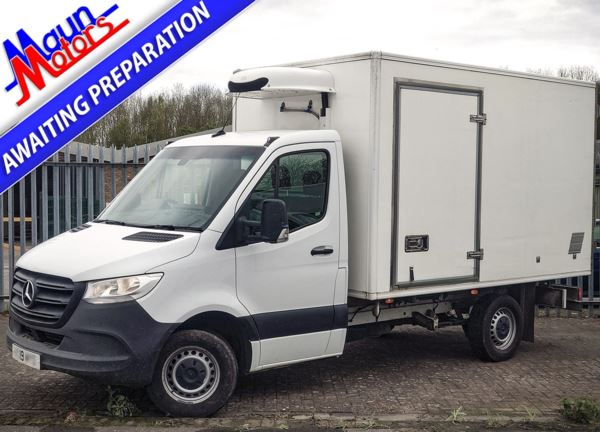 2019 (19) Mercedes-Benz Sprinter 314 CDI 140PS, EU6, Refrigerated Chiller Box Fridge Van with Standby For Sale In Sutton In Ashfield, Nottinghamshire