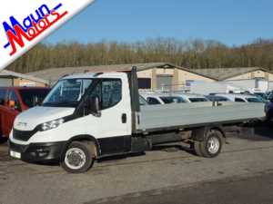 2022 22 Iveco Daily 35C14 DRW, 16 foot 4.88 metre XL DROPSIDE with AIR CON, Euro 6, Extra Long 2 Doors Dropside