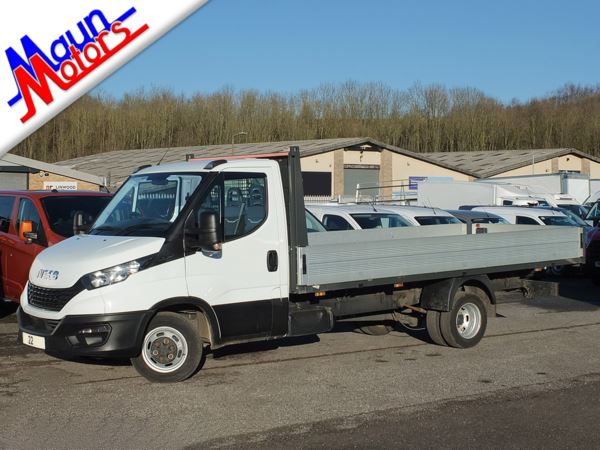 2022 (22) Iveco Daily 35C14 DRW, 16 foot 4.88 metre XL DROPSIDE with AIR CON, Euro 6, Extra Long For Sale In Sutton In Ashfield, Nottinghamshire