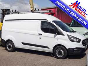 2022 22 Ford Transit Custom 300 TDCi 130PS Leader L2H2 with AIR CON & VAN RACKING 5 Doors PANEL VAN