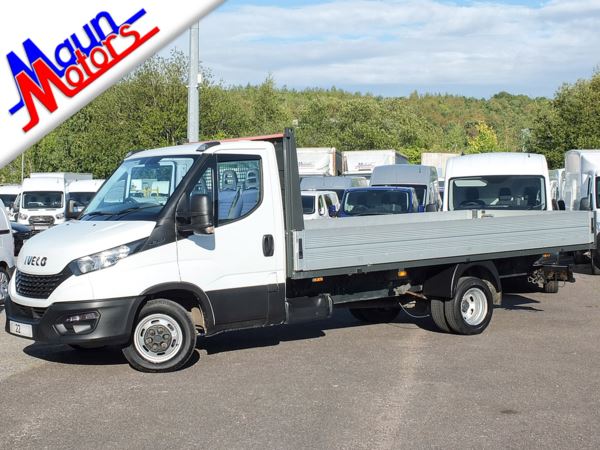 2022 (22) Iveco Daily 35C14 DRW, 16 foot 4.88 metre XL DROPSIDE with AIR CON, Euro 6, Extra Long For Sale In Sutton In Ashfield, Nottinghamshire