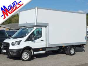 2022 72 Ford Transit 350 TDCi 130PS LUTON Box Van with TAIL LIFT & AIR CON, DRW, Euro 6 3 Doors Luton