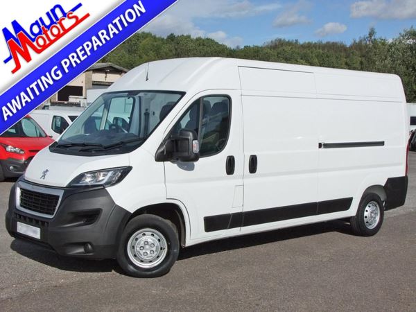 2021 (21) Peugeot Boxer 335 BlueHDi 140PS S&S Professional, Euro 6, LWB, Medium Roof Panel Van, DAB For Sale In Sutton In Ashfield, Nottinghamshire