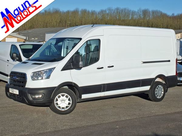 2022 (22) Ford Transit T350 TDCi 130PS Trend, Euro 6, LWB, Medium Roof Panel, A/C, Cruise, B/tooth For Sale In Sutton In Ashfield, Nottinghamshire