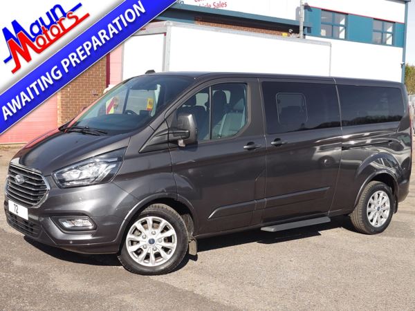 2022 (72) Ford Tourneo Custom 320 TDCi 130PS 'Titanium', 9 Seat Luxury Minibus / MPV For Sale In Sutton In Ashfield, Nottinghamshire