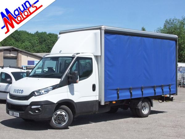 2020 (20) Iveco Daily 35C14 HI-MATIC Automatic, CURTAIN-SIDER, AIR CON, DRW, Euro 6, 1 Owner, FSH For Sale In Sutton In Ashfield, Nottinghamshire