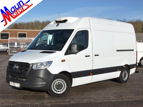 2021 (70) Mercedes-Benz Sprinter 315 CDI 'Progressive', Refrigerated FREEZER Panel Fridge Van with Stand-By For Sale In Sutton In Ashfield, Nottinghamshire