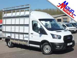 2021 21 Ford Transit T350 EcoBlue 130PS L3H3 Glazing Van with Aluminium Side FRAIL 5 Doors PANEL VAN