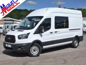 2019 19 Ford Transit T350 TDCi 130PS, EU6 L3H3, 7 Seat Crew Cab Welfare Mess Van + WC, Microwave 5 Doors Specialist/Other