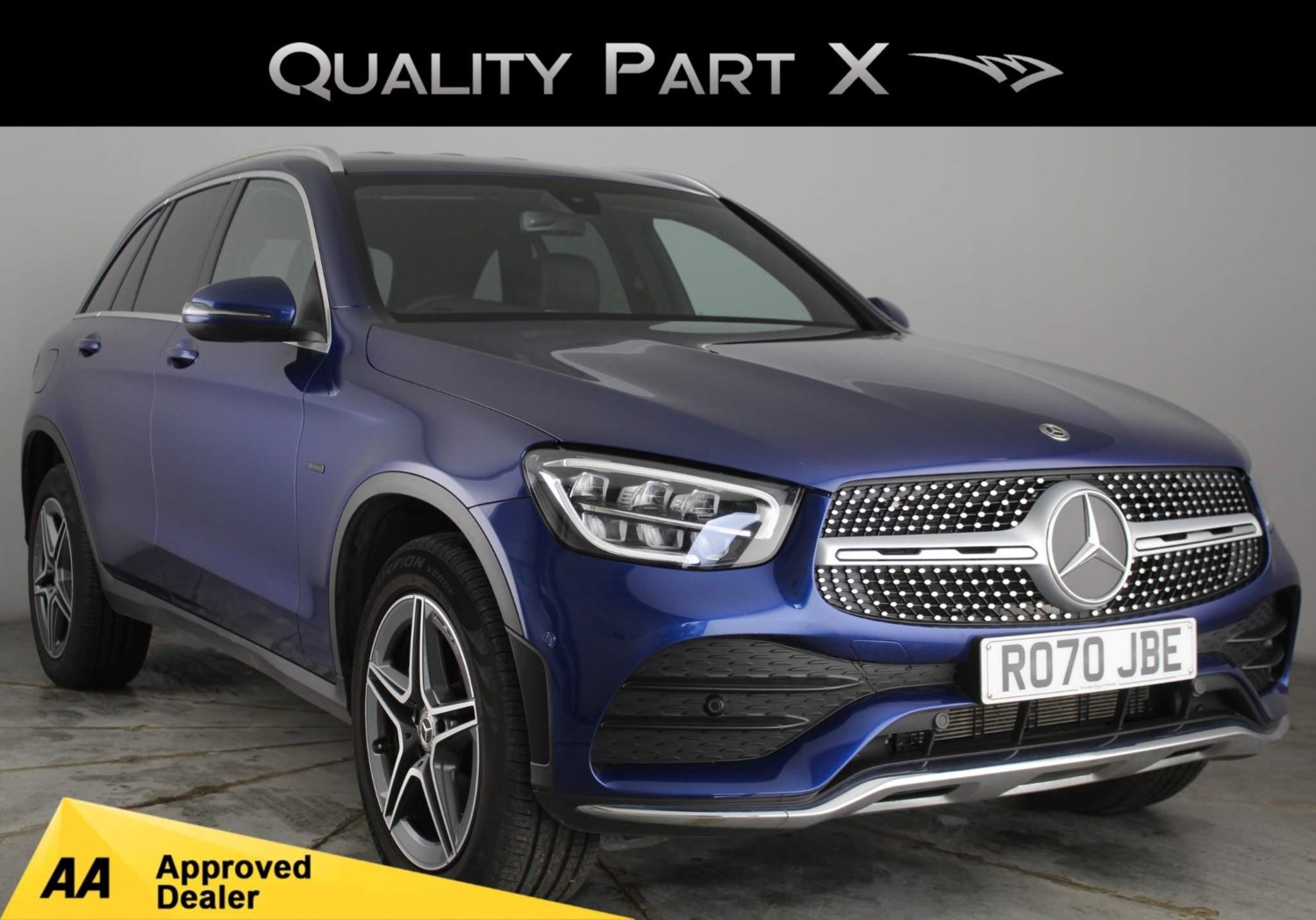 2020 used Mercedes-Benz GLC Class 2.0 GLC300de 13.5kWh AMG Line G-Tronic+ 4MATIC Euro 6 (s/s) 5dr