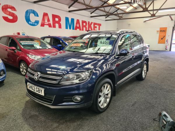 2012 (62) Volkswagen Tiguan 2.0 TDi Diesel BlueMotion Tech SE 5dr Automatic For Sale In Thornton-Cleveleys, Lancashire