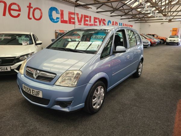 2009 (59) Vauxhall Meriva 1.6i 16V 'Club' Automatic For Sale In Thornton-Cleveleys, Lancashire