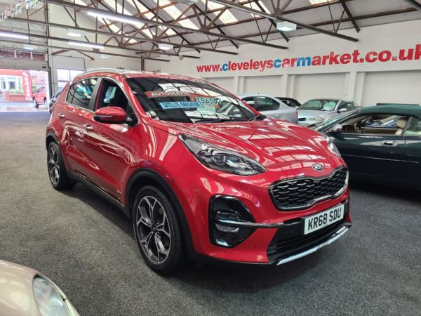 2018 (68) Kia Sportage 1.6T Turbo Petrol GDi ISG GT-Line DCT Automatic [AWD] For Sale In Thornton-Cleveleys, Lancashire