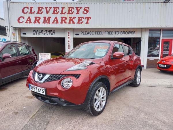 2018 (67) Nissan Juke 1.6 N-Connecta Xtronic Automatic For Sale In Thornton-Cleveleys, Lancashire