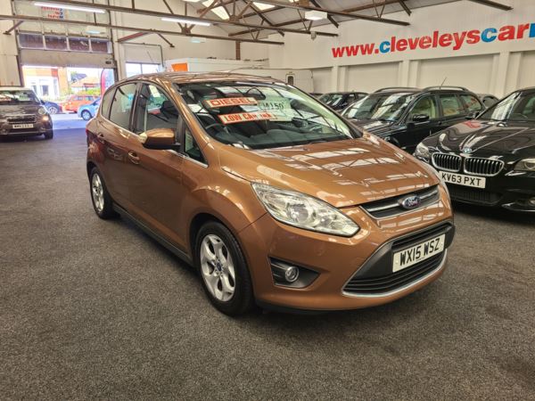 2015 (15) Ford C-Max 1.6 TDCi Diesel Zetec For Sale In Thornton-Cleveleys, Lancashire