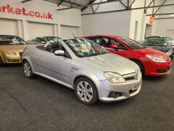 2009 (09) Vauxhall Tigra 1.8i 16V Sport Rouge Convertible For Sale In Thornton-Cleveleys, Lancashire