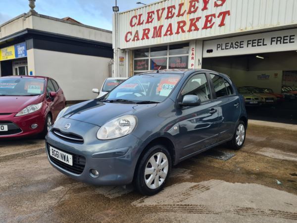 2011 (61) Nissan Micra 1.2 'Acenta' Automatic 5-Door For Sale In Thornton-Cleveleys, Lancashire