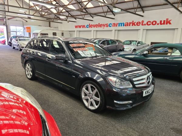 2012 (12) Mercedes-Benz C CLASS C220 2.1 CDI Diesel BlueEFFICIENCY Sport Automatic Estate For Sale In Thornton-Cleveleys, Lancashire
