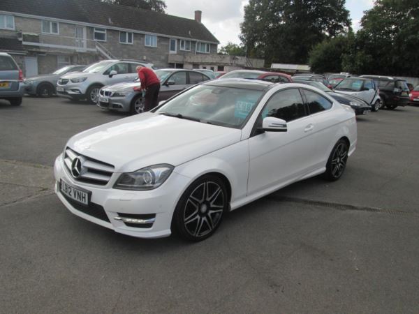 2012 (12) Mercedes-Benz C Class C250 CDI BlueEFFICIENCY AMG Sport Plus 2dr Auto For Sale In Ilchester, Somerset