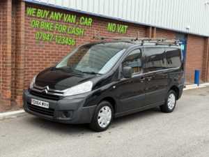 2014 64 Citroen Dispatch 1000 1.6 HDi H1 Van Enterprise ** NO VAT ** Doors Crew Van