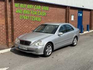 2004 04 Mercedes-Benz C CLASS C180K Avantgarde SE 4dr Auto 4 Doors SALOON
