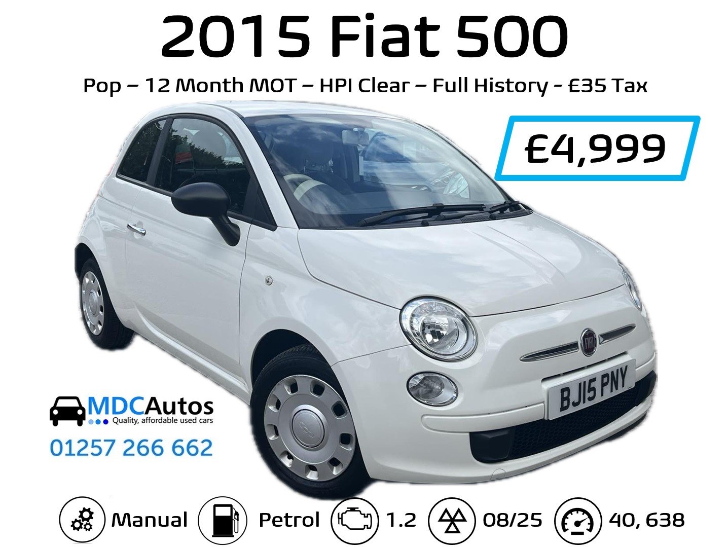 Fiat 500 Listing Image