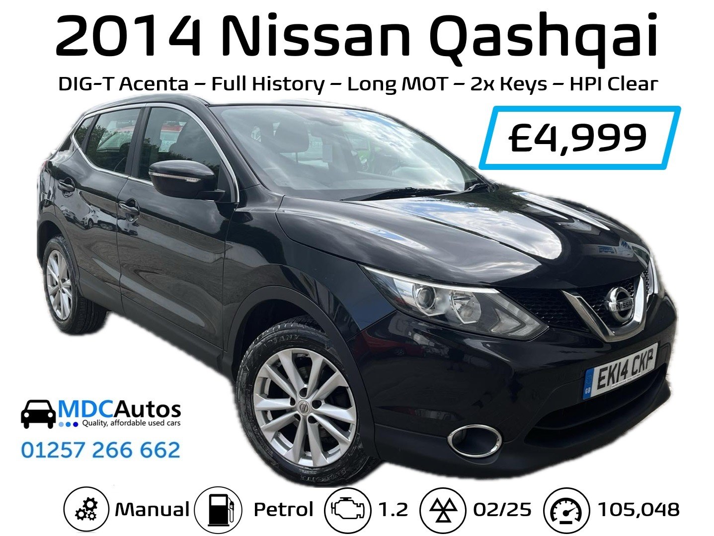 Nissan Qashqai Listing Image