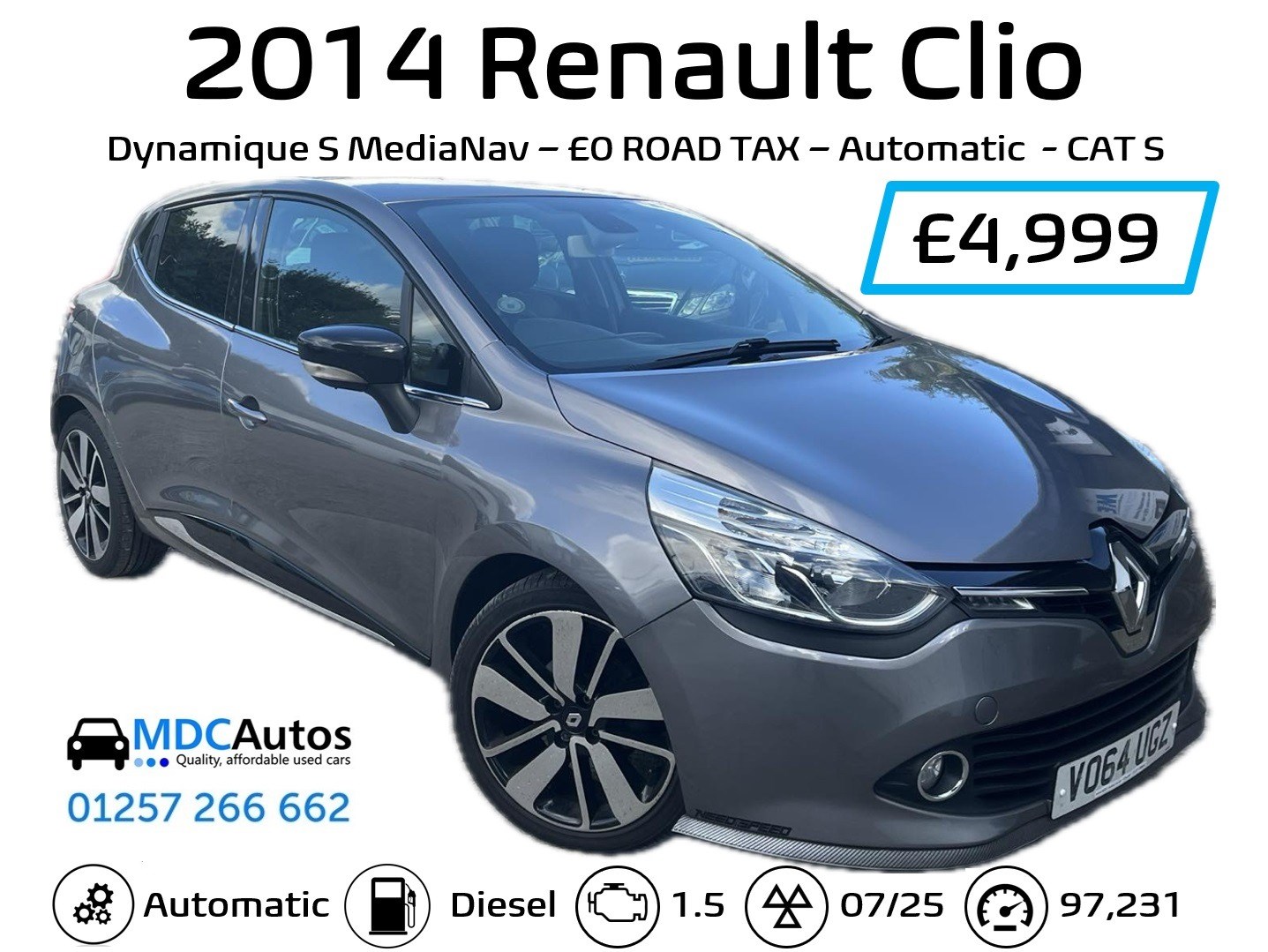 Renault Clio Listing Image