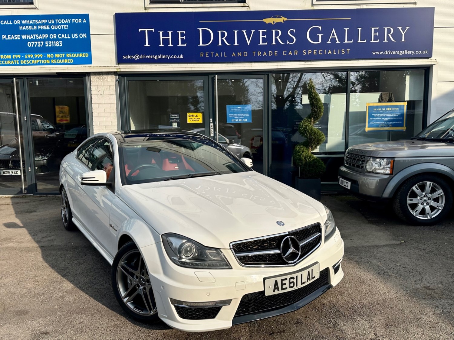 2012 (61) Mercedes-Benz C Class C63 2dr Auto For Sale In Bromsgrove, Worcestershire