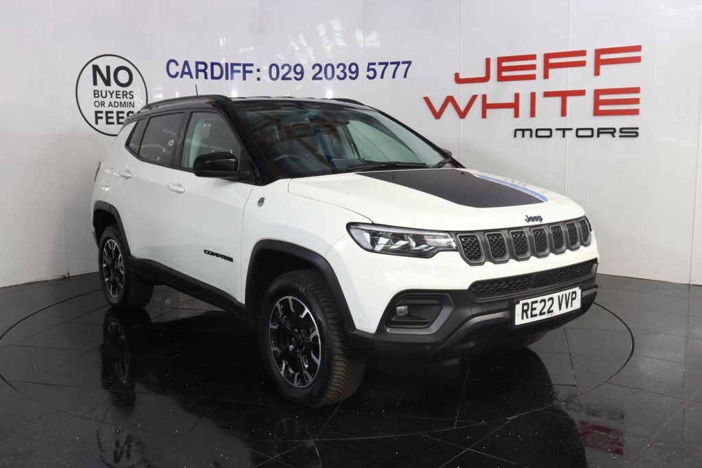 2022 used Jeep Compass 1.3 T4 11.4KWH 4XE GSE TRAILHAWK 5dr auto (SAT NAV, HALF LEATHER)