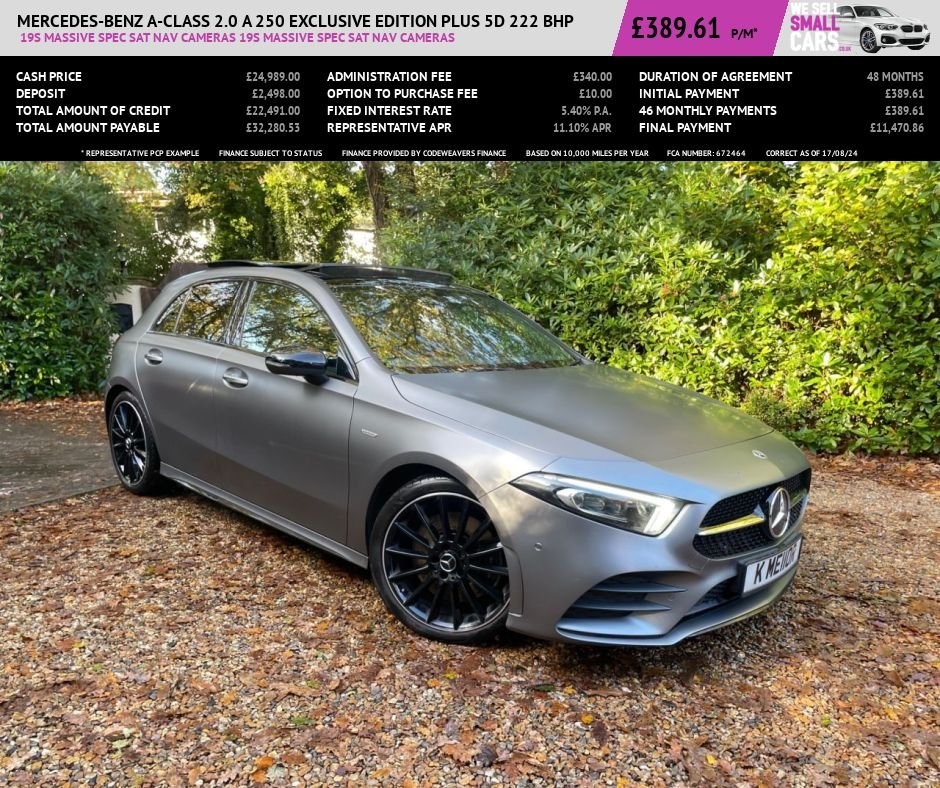 Mercedes-Benz A-Class Listing Image